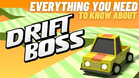 Ultimate Guide For Drift Boss