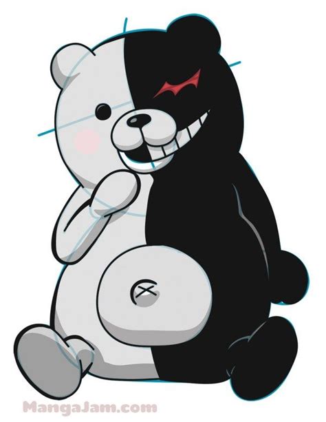 How to Draw Monokuma from Dangan Ronpa | Danganronpa, Cute anime ...