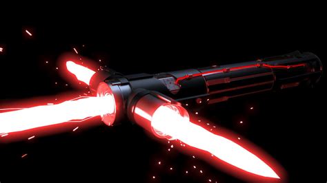 Kylo Ren Lightsaber On by the1manstudio on DeviantArt