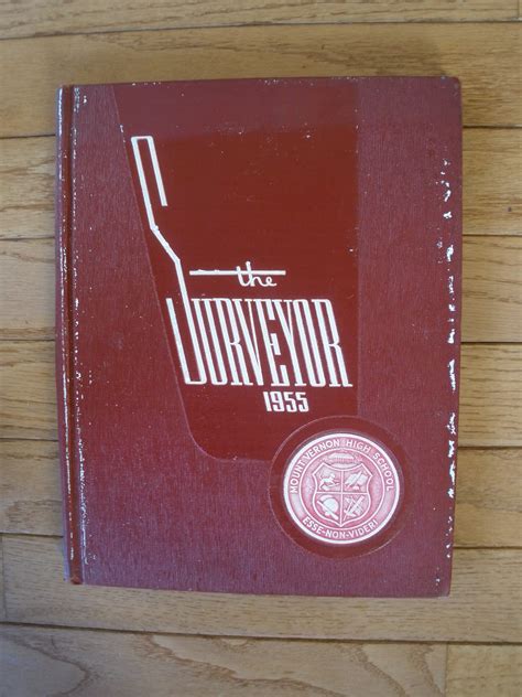 1955 MOUNT VERNON HIGH SCHOOL YEARBOOK – Alexandria, VA – SUPERNOVA ANTIQUES