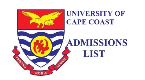 UCC Admissions List 2022/2023 | How to Check Full List