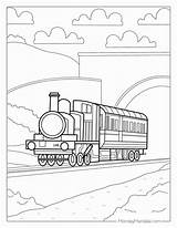 Tunnel Coloring Pages To Print  Free Printable sketch template