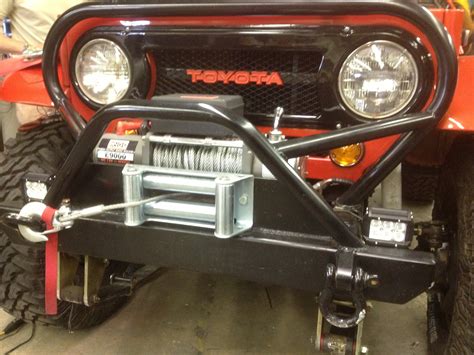 Red Line FJ40 Front Bumper, Works w/Saginaw Power Steering Conversions