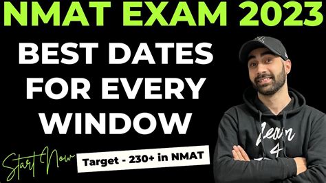 NMAT Exam 2023 Window Best Dates | How to Choose the Perfect Slot for ...