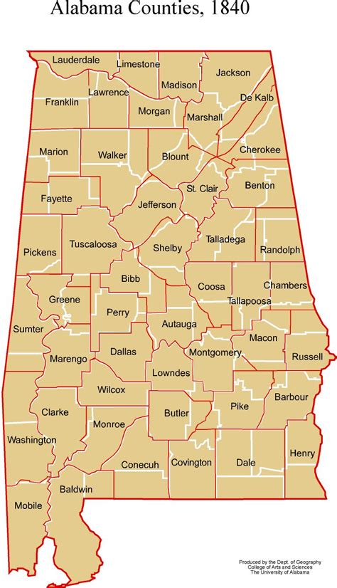 Alabama Maps - Historic