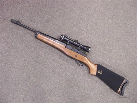 Ruger Mini 14 Wood Stock with Scope... for sale at Gunsamerica.com ...