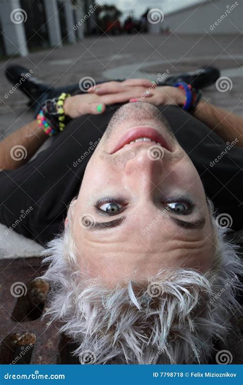 Man Laying On The Ground Royalty Free Stock Photos - Image: 7798718