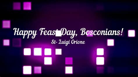 Feast Day of St. Luigi Orione - YouTube