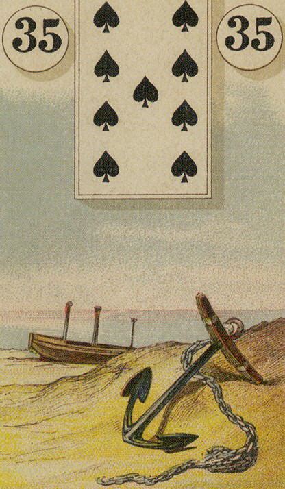 Lenormand cards 35 – Esoteric and Divinatory Tarot