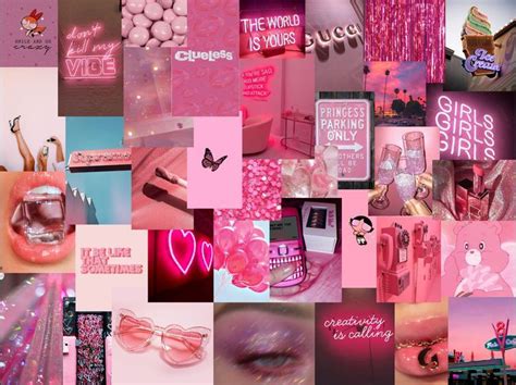 Boujee Pink Baddie Aesthetic Wallpaper Laptop