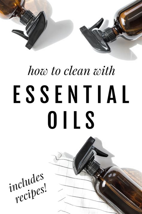 How to clean your home naturally with essential oils - Frugal Living NW