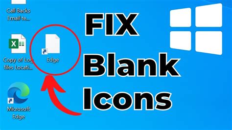 How to Fix Blank White Desktop Shortcut Icons in Windows 10