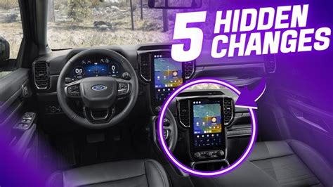 2024 Ford Ranger Interior Review: 5 Exciting Changes - YouTube