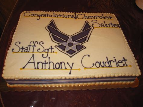 Chevy Salute Staff Sgt. Anthony Coudriet cake | DrivingtheNortheast | Flickr