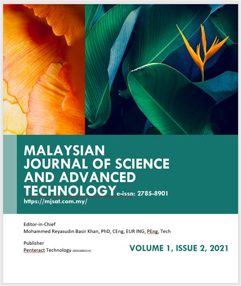 Malaysian Journal of Science and Advanced Technology