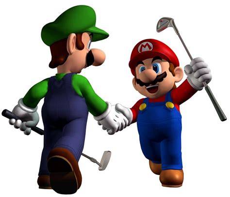 Mario and Luigi golfing - Mario and Luigi Photo (9298222) - Fanpop