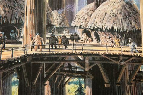 Princess Leia in Ewok Village Original 1983 Return of the - Etsy