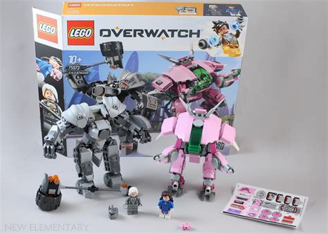 LEGO® Overwatch Review: 75973 D.Va & Reinhardt | New Elementary, a LEGO® blog of parts