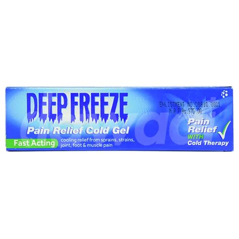 Deep Freeze Gel 35 Gm | Uses | Side Effects | Price | Online In Pakistan - Dawaai.pk