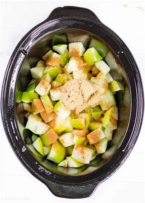 Healthy Apple Crisp in Slow Cooker (gluten-free) - Gluten Free Recipes ...