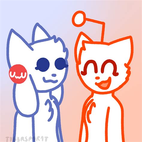 Furry Discord + Reddit (art by me) : r/furry