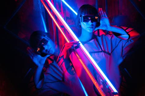 Woman Wears 3d Sunglasses at Lighted Room · Free Stock Photo