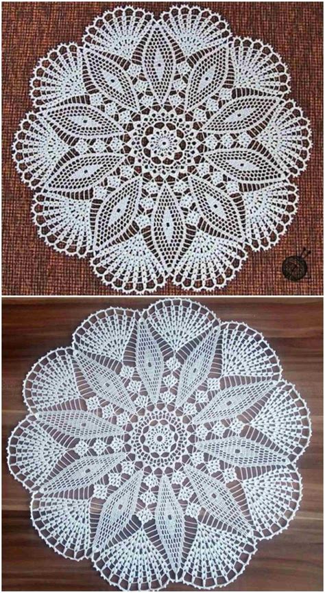 Crochet Perfect Doily – Craft Ideas | Padrões de crochê doily, Tutorial de crochê, Padrões de crochê