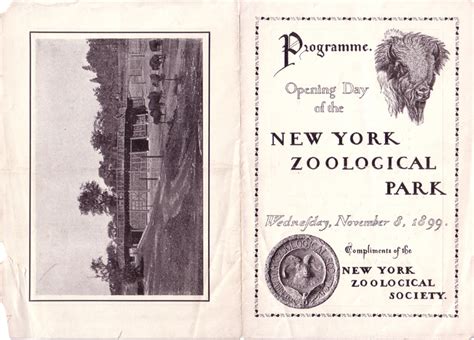 History of the Bronx Zoo : NYC Parks