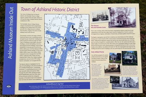 Photo: Town Of Ashland Historic District Marker