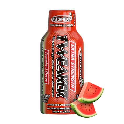 TWEAKER ENERGY SHOT - EXTRA STRENGTH 12 CT - Watermelon - Tweaker Energy