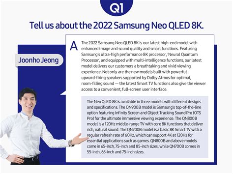 [Interview] Samsung Neo QLED 8K: Everything You Need for the Ultimate ...