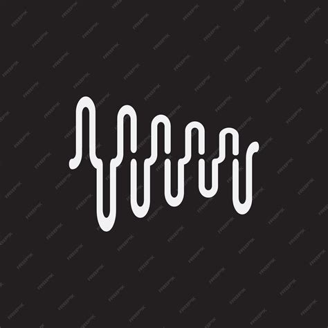 Premium Vector | Curved lineart abstract design for logo brand ui etc