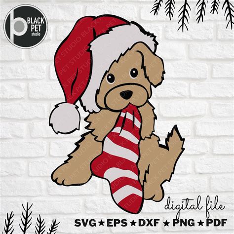 Christmas Dog Svg Christmas Svg Christmas Dog Svg File Christmas Decor ...