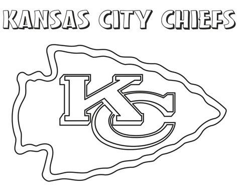 Kansas City Chiefs Mahomes Coloring Page - Free Printable Coloring Pages for Kids