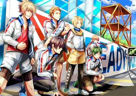 Prince of Stride - Honan - Riku, Takeru, Heath, Hozumi, Ayumu, & Nana ...