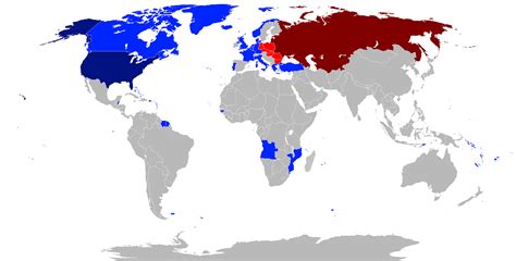 Image - Large Cold War Map (1970).png | Alternative History | FANDOM ...