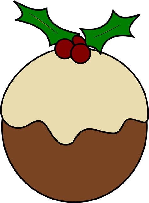 Clipart - Christmas pudding