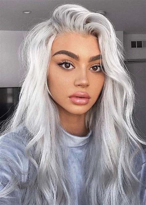 Platinum Silver Hair Color Ideas to Show Off in Year 2020 | Stylezco