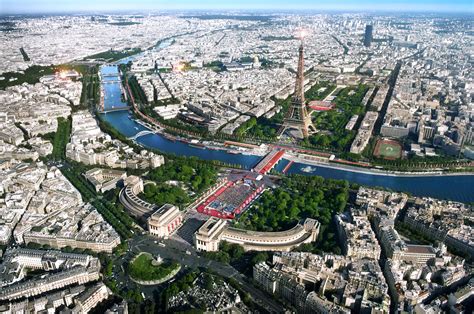 Paris 2024 Competition Venue Concept Map