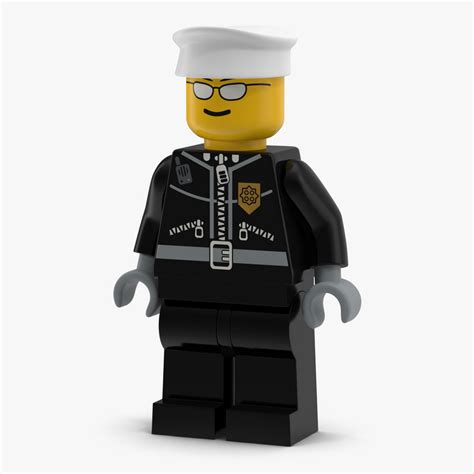 fbx lego man policeman