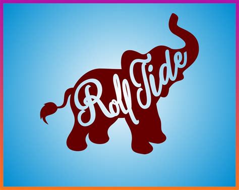 Roll Tide svg Alabama football svg crimson tide svg File for | Etsy