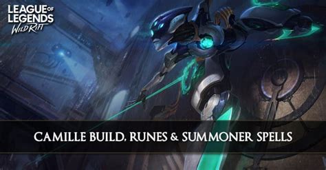 Camille Runes Conqueror - The Best Wild Rift Camille Build Guide Finish ...