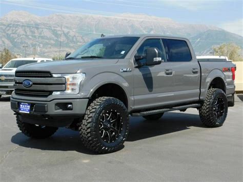 2020 Ford F-150 LARIAT FX4 LIFTED FORD CREW CAB LARIAT SPORT 4X4 ECOBOOST LEATHER WHEELS TIRES ...