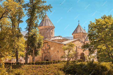 Premium Photo | The restored haghartsin monastery founded in the 11th ...