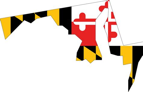 Download Maryland, United States Map, State. Royalty-Free Vector ...