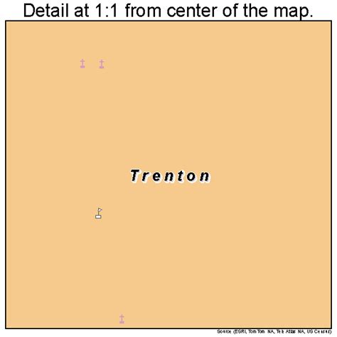 Trenton Tennessee Street Map 4775000