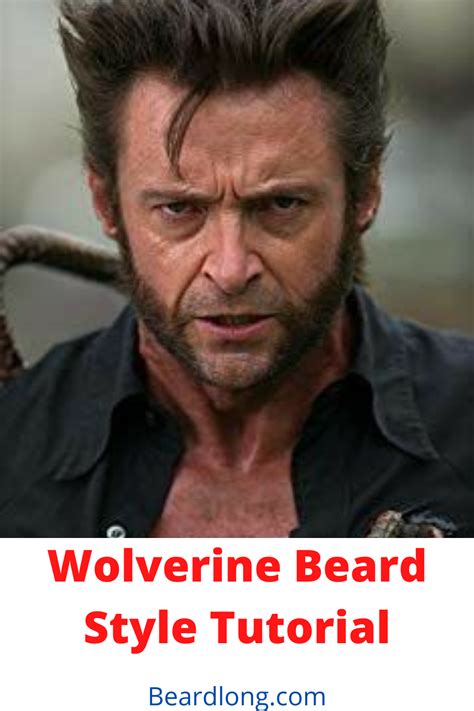 Wolverine Beard Style: Guide And Tutorial | Wolverine hair, Beard ...