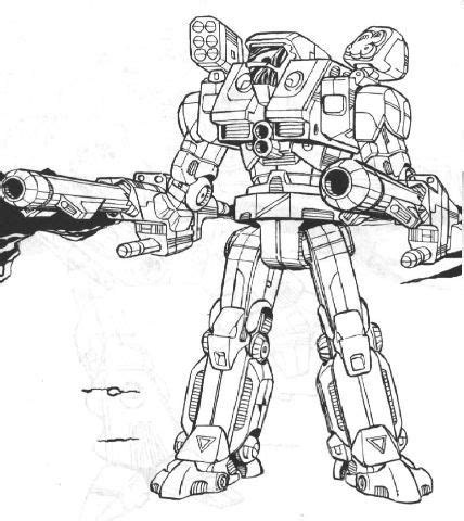 War Robots Coloring Pages