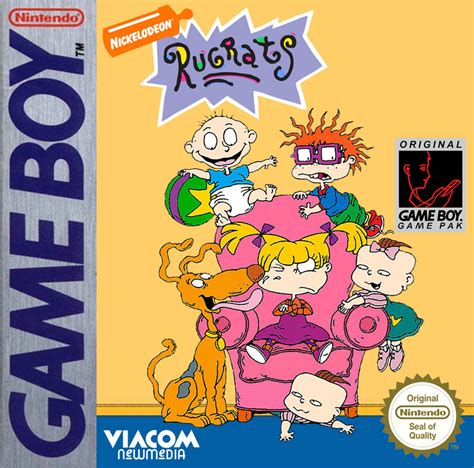 Rugrats Game Boy Box Art by ArtChanXV on DeviantArt