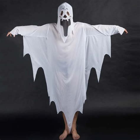 ZXZ Fashion Halloween Ghost White Sheet Scary Fancy Dress Costume Kids ...